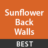 Custom Sunflower Backwalls
